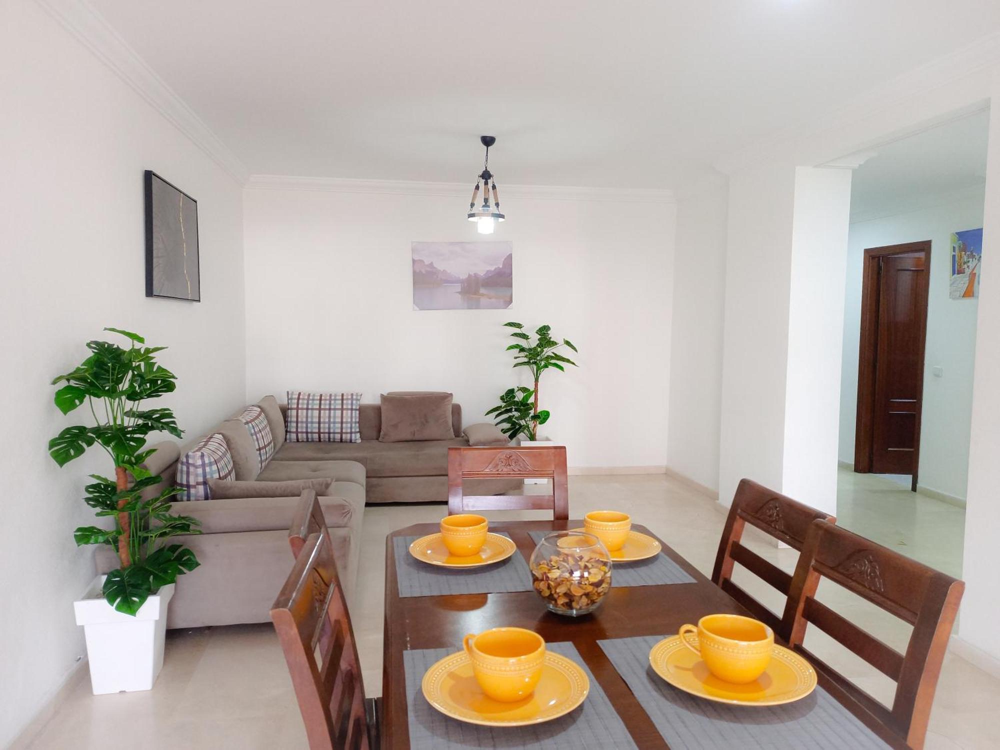 Appartement A Malabata En Face Centre Commercial Megarama & La Gare De Tgv M2 Tanger Exterior foto